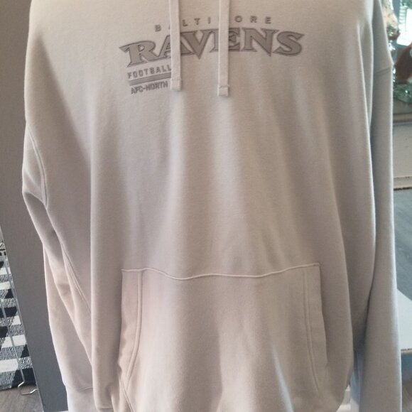 Baltimore Ravens Nike Edge Pack French Terry Club Pullover Hoodie - Gray - Picture 4 of 11